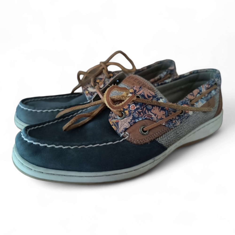 Women's Sperry Top-Sider Casual Lace Up Boat Shoes Size 10